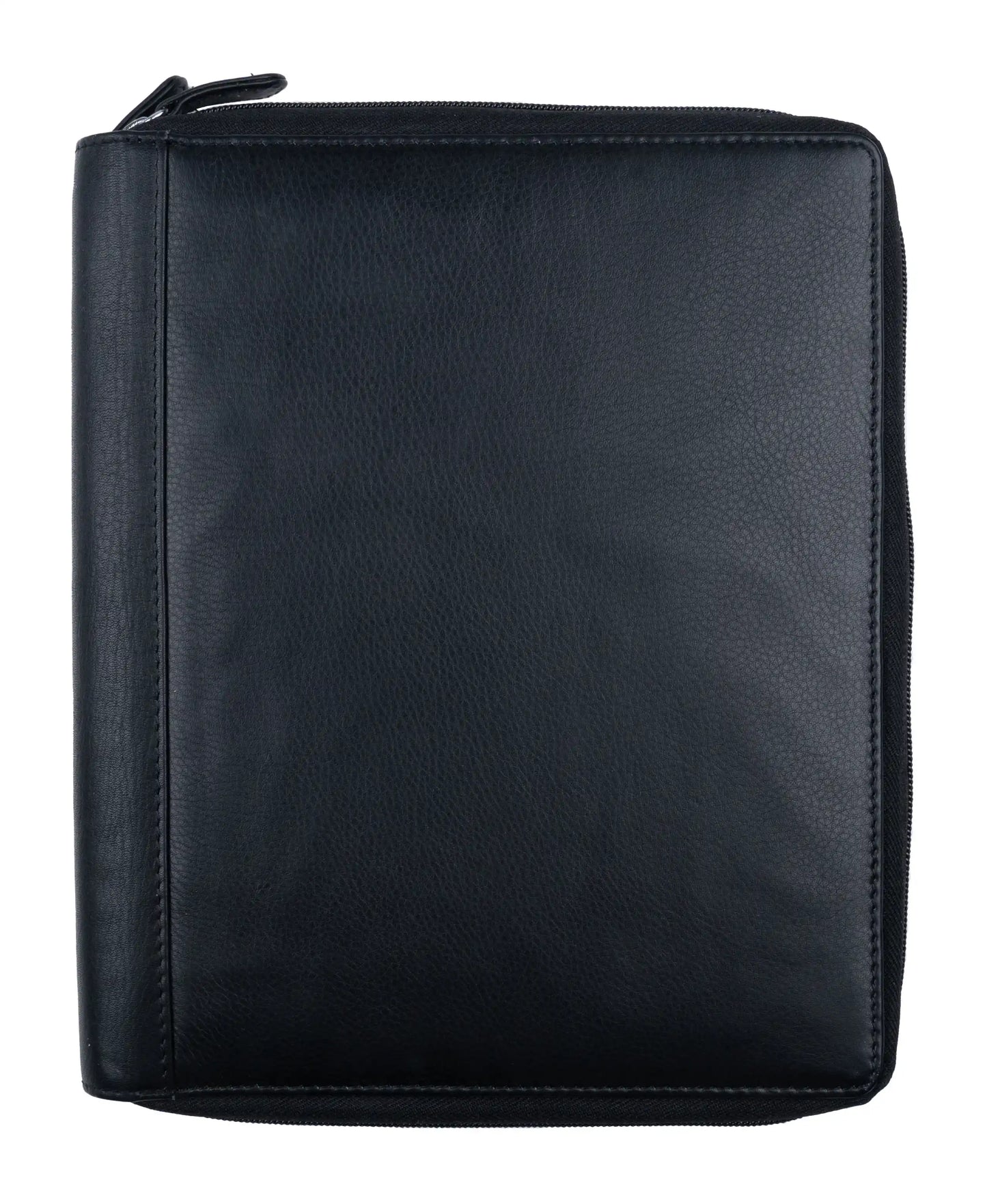 Business-Organizer | Edles Echt-Leder-Case mit 2 Fächern, Platz für A5 Block oder Tablet und wichtige Utensilien, ideal für unterwegs | HANS/SON