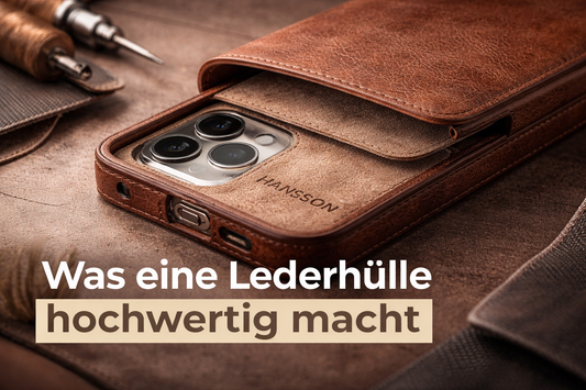 Konstruktion hochwertiger Lederhüllen