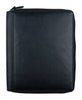 Business-Organizer | Edles Echt-Leder-Case mit 2 Fächern, Platz für A5 Block oder Tablet und wichtige Utensilien, ideal für unterwegs | HANS/SON