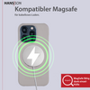 HANS/SON iPhone 15 Pro Max Handyhülle mit Klappfunktion | Dünne Echtlederhülle mit MagSafe Funktion und herausnehmbarer Einzel-Hülle